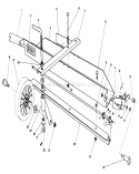 Dethatcher Kit Diagram and Parts List for 20628C 7000001-7999999 - 1987 Toro Lawn Mower