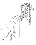 Muffler Assembly Diagram and Parts List for 20629C 6000001-6999999 - 1986 Toro Lawn Mower