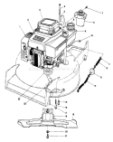Page E Diagram and Parts List for 20629C 6000001-6999999 - 1986 Toro Lawn Mower