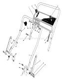 Part Location Diagram of 46-5448 Toro Throttle Control