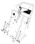 Part Location Diagram of 13-6629 Toro Control Panel Assembly