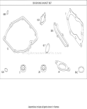 Gasket Kit Diagram and Parts List for 20636 290000001-290999999 - 2009 Toro Lawn Mower