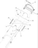 Part Location Diagram of 110-7056 Toro Decal-Handle