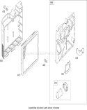 Air Cleaner Assembly Diagram and Parts List for 20636 290000001-290999999 - 2009 Toro Lawn Mower