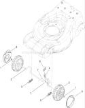 Part Location Diagram of 110-7175 Toro SCREW-PAN HEAD, TAP
