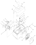 Cover, Mulch Plug and Panel Assembly Diagram and Parts List for 20647 7900001-7999999 - 1997 Toro Lawn Mower