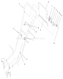 Part Location Diagram of 17-3249 Toro Loose Part Kit