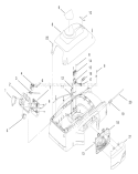 Cover, Mulch Plug and Panel Assembly Diagram and Parts List for 20648 89000001-89999999 - 1998 Toro Lawn Mower