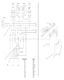 Wire Diagram and Side Discharge Diagram and Parts List for 20650 99000001-99999999 - 1999 Toro Lawn Mower