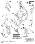 Engine Assembly Diagram and Parts List for 20651 200000001-200999999 - 2000 Toro Lawn Mower