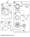 Page H Diagram and Parts List for 20651 200000001-200999999 - 2000 Toro Lawn Mower
