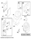 Page G Diagram and Parts List for 20651 9900001-9999999 - 1999 Toro Lawn Mower