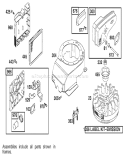 Page G Diagram and Parts List for 20652 200000001-200999999 - 2000 Toro Lawn Mower