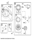 Page H Diagram and Parts List for 20652 200000001-200999999 - 2000 Toro Lawn Mower
