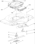 Part Location Diagram of 110-7485 Toro Decal-Recoil
