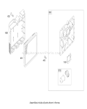 Air Cleaner Assembly Diagram and Parts List for 20655 270000001-270999999 - 2007 Toro Lawn Mower