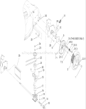 Rear Axle and Transmission Assembly Diagram and Parts List for 20098 270000001-270999999 - 2007 Toro Lawn Mower