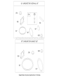 Carburetor Overhaul Kit Diagram and Parts List for 20655 270000001-270999999 - 2007 Toro Lawn Mower