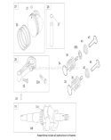Crankshaft Assembly Diagram and Parts List for 20655 270000001-270999999 - 2007 Toro Lawn Mower