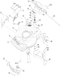 Part Location Diagram of 107-0793-03 Toro Baffle-Front