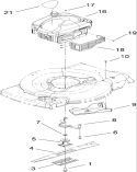 Part Location Diagram of 108-9783-03 Toro Blade