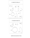 Carburetor Overhaul Kit Diagram and Parts List for 20655 250000001-250999999 - 2005 Toro Lawn Mower