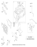 Cylinder Assembly Diagram and Parts List for 20655 250000001-250999999 - 2005 Toro Lawn Mower