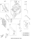 Cylinder Assembly Diagram and Parts List for 20655 280000001-280999999 - 2008 Toro Lawn Mower