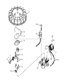 Page M Diagram and Parts List for 20517 7000001-7999999 - 1977 Toro Lawn Mower