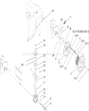 Rear Axle and Transmission Assembly Diagram and Parts List for 20068 280000001-280999999 - 2008 Toro Lawn Mower