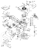 Page F Diagram and Parts List for 20660 4000001-4999999 - 1974 Toro Lawn Mower