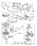 Page E Diagram and Parts List for 20667 0000001-0999999 - 1990 Toro Lawn Mower