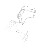 Side Discharge Chute Diagram and Parts List for 20668 1000001-1999999 - 1991 Toro Lawn Mower