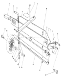 Dethatcher Kit Diagram and Parts List for 20672 4000001-4999999 - 1984 Toro Lawn Mower