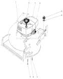 Engine Assembly Diagram and Parts List for 20672 4000001-4999999 - 1984 Toro Lawn Mower