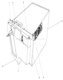 Grass Bag Assembly Diagram and Parts List for 20672 4000001-4999999 - 1984 Toro Lawn Mower