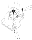 Engine Assembly Diagram and Parts List for 20672 5000001-5999999 - 1985 Toro Lawn Mower