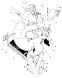 Housing Assembly Diagram and Parts List for 20672 5000001-5999999 - 1985 Toro Lawn Mower