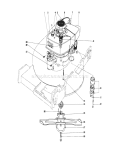Engine Assembly Diagram and Parts List for 20673 6000001-6999999 - 1976 Toro Lawn Mower