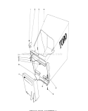 Grass Bag Assembly Diagram and Parts List for 20673 6000001-6999999 - 1976 Toro Lawn Mower