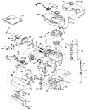 Part Location Diagram of 610772A Tecumseh Magneto (W/Ring Gear) NOTE: The compl ete magneto is not available as an as sembly. The magneto number is shown f or reference purposes only. Order co