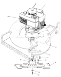 Engine Assembly Diagram and Parts List for 20675 4000001-4999999 - 1984 Toro Lawn Mower