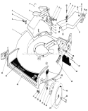 Housing Assembly Diagram and Parts List for 20676 5000001-5999999 - 1985 Toro Lawn Mower