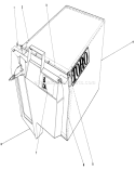 Grass Bag Assembly Diagram and Parts List for 20677 0000001-0002101 - 1990 Toro Lawn Mower