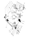 Housing Assembly Diagram and Parts List for 20677 0000001-0002101 - 1990 Toro Lawn Mower