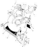 Housing Assembly Diagram and Parts List for 20680 4000001-4999999 - 1984 Toro Lawn Mower