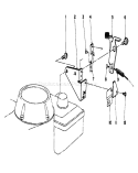 Brake Assembly Diagram and Parts List for 20680 6000001-6999999 - 1986 Toro Lawn Mower