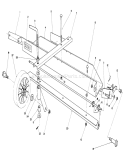 Page D Diagram and Parts List for 20680 6000001-6999999 - 1986 Toro Lawn Mower