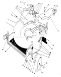 Housing Assembly Diagram and Parts List for 20684C 9000001-9999999 - 1989 Toro Lawn Mower