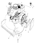 Engine Assembly Diagram and Parts List for 20684 5000001-5999999 - 1985 Toro Lawn Mower